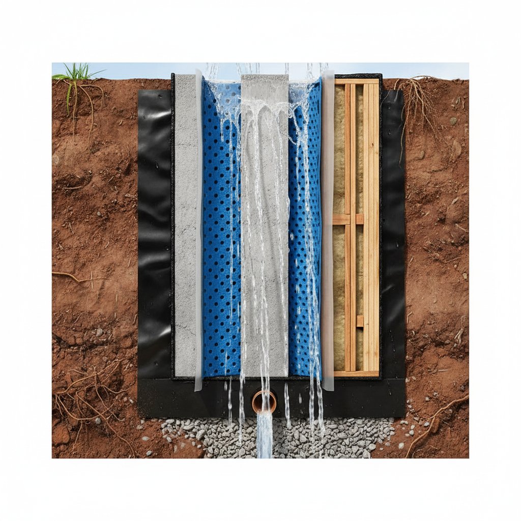 Drainage system installation